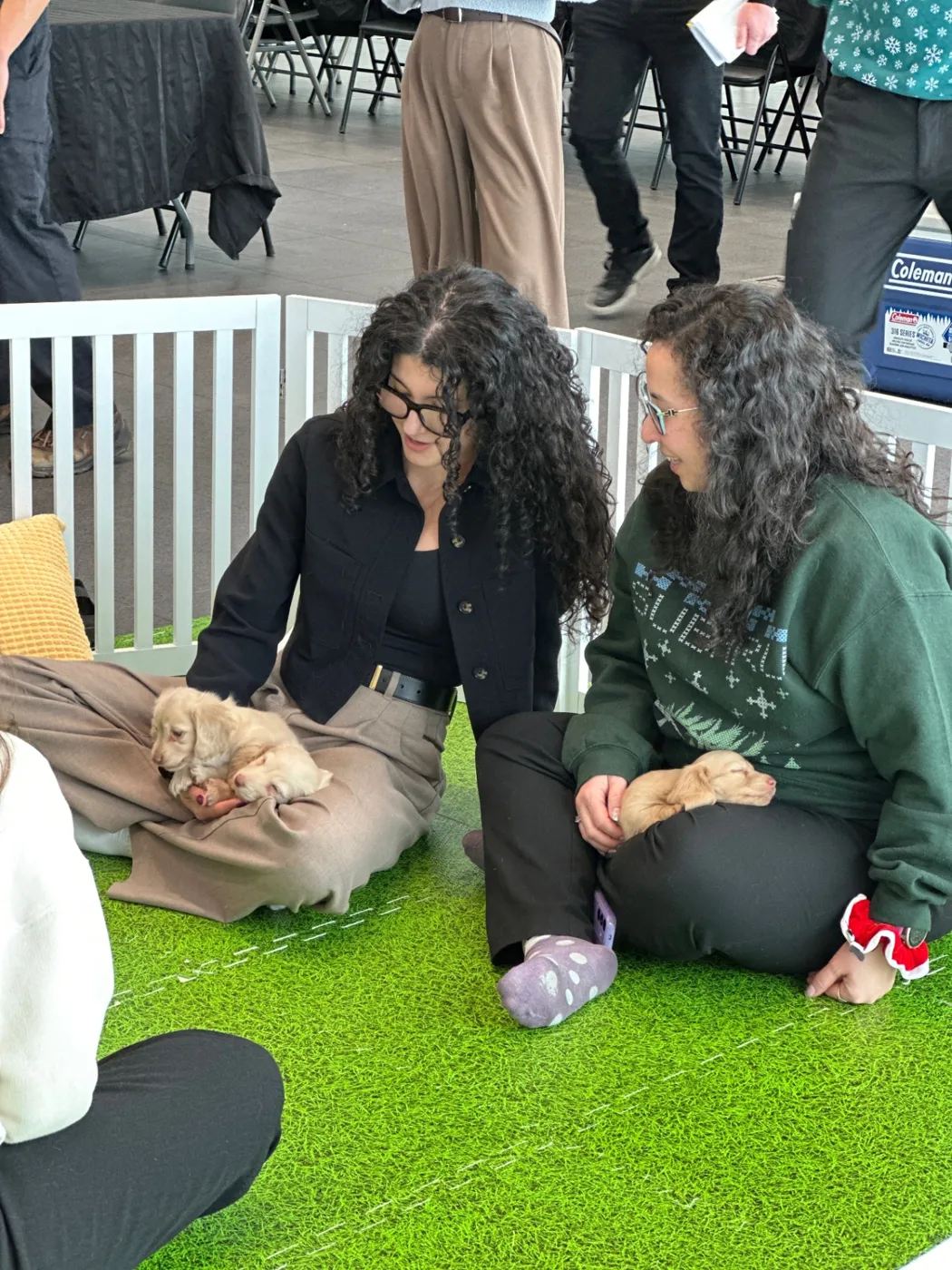 Puppy Brand Activation at a corporate event